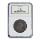 1794 Flowing Hair Half Dollar Fine-12 NGC (O-104) 1794 Flowing Hair Half Dollar Fine-12 NGC (O-104)